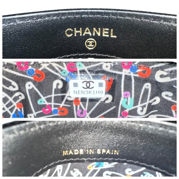 Chanel CC Matelasse Caviar Leather Card Holder - Picture 6 of 6